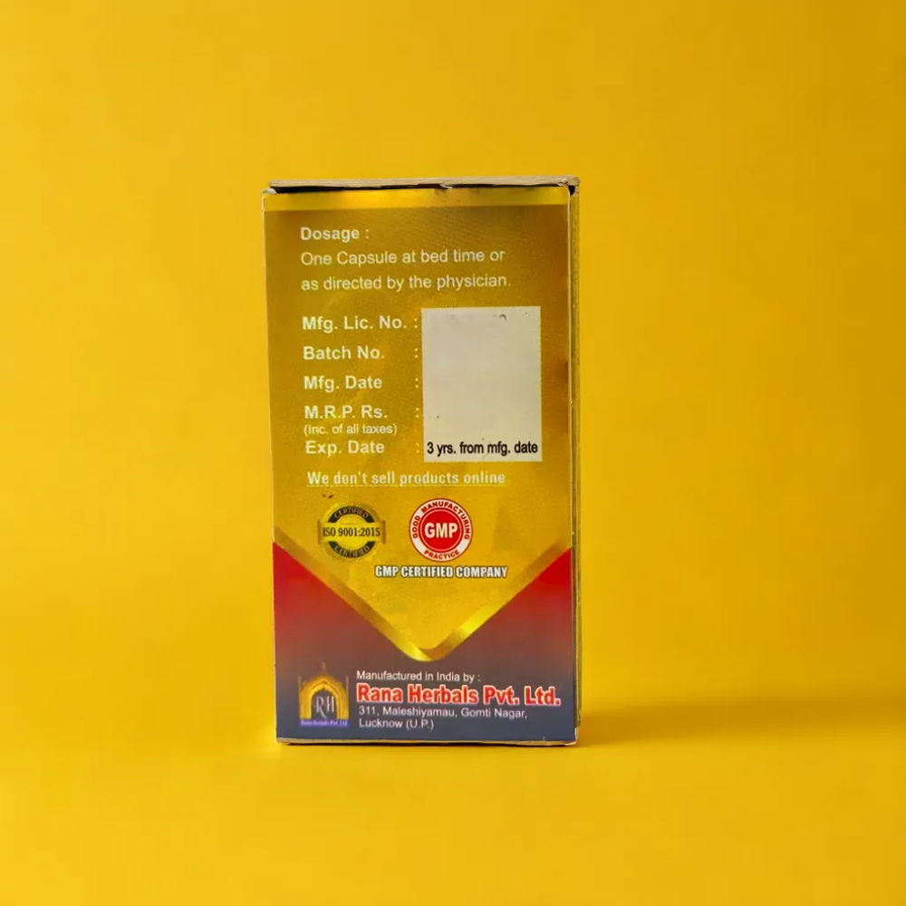 Rana Shahi Gold 2 Capsules - Age Group: For Adults