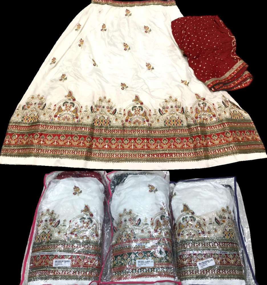 White Bridal Lehenga Choli