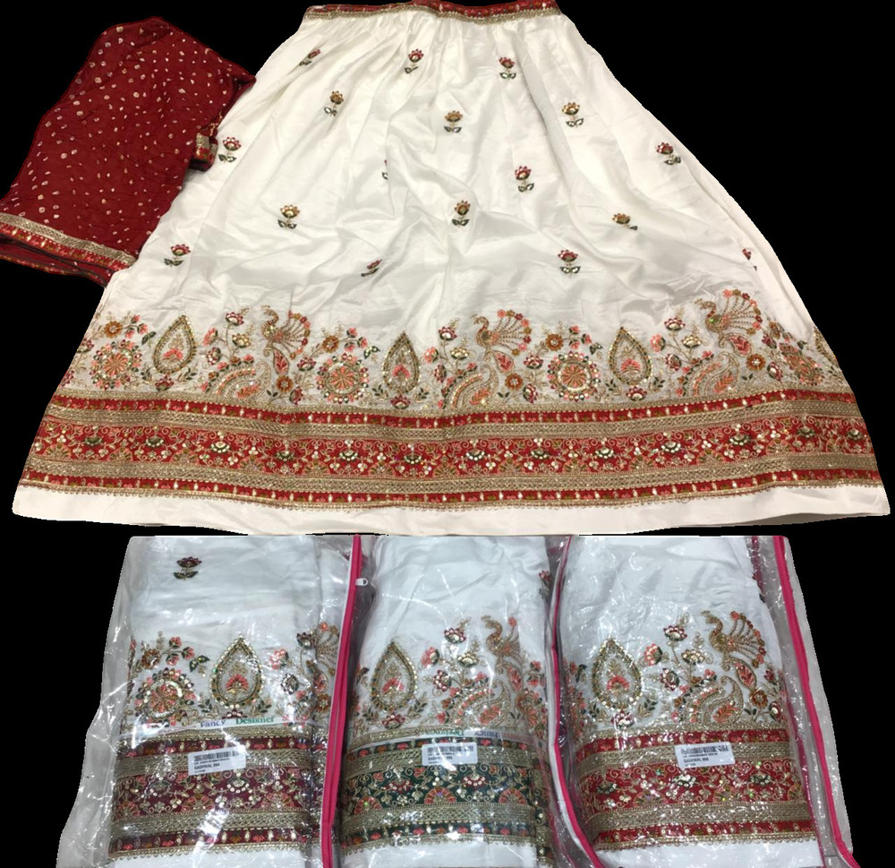 White Bridal Lehenga Choli