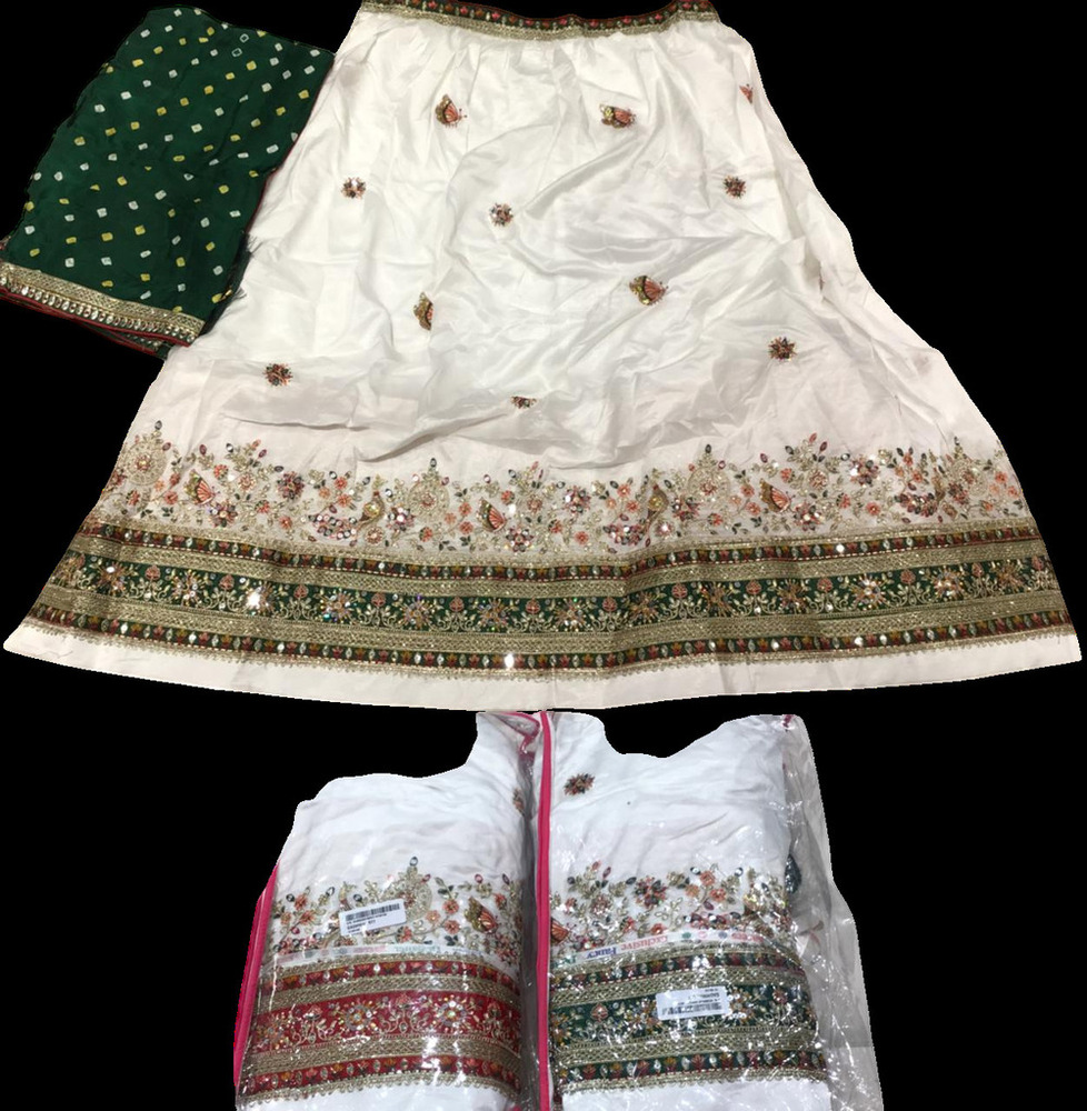 White Bridal Lehenga Choli