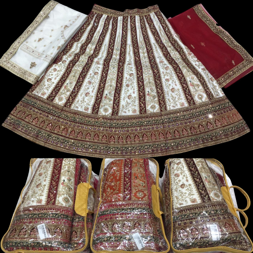 Heavy Bridal Lehenga Choli - Color: Different Available