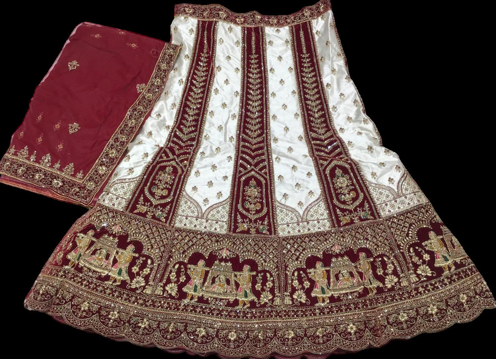 Traditional Bridal Lehenga Choli - Color: Different Available