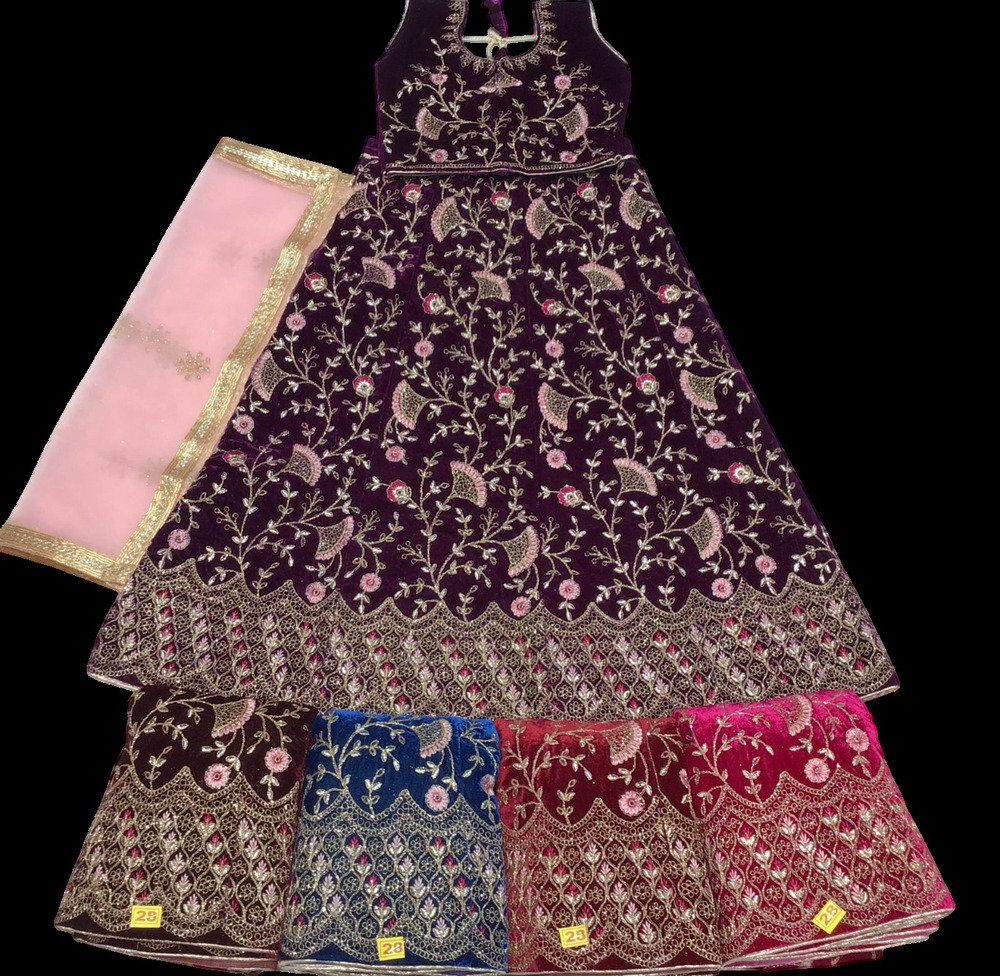 Kids Designer Lehenga Choli - Color: Different Available