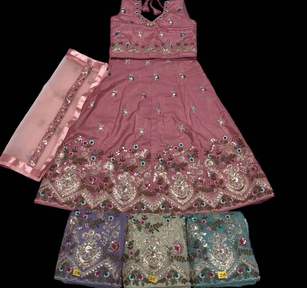 Kids Bridal Lehenga Choli - Color: Different Available