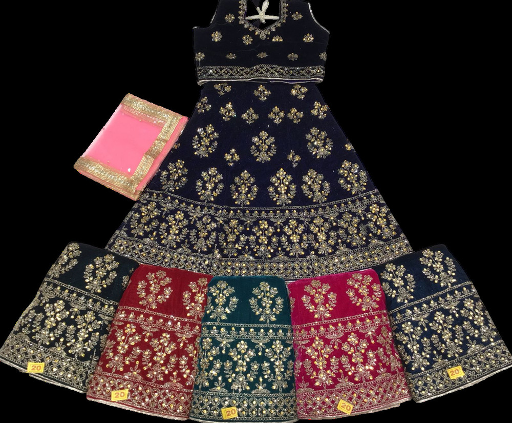 Kids Bridal Lehenga Choli