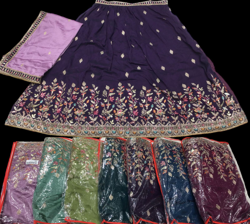 Ladies Fancy Lehenga Choli - Color: Different Available