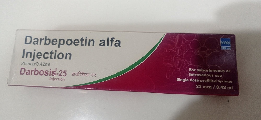 Darbosis 25 Mg Injection