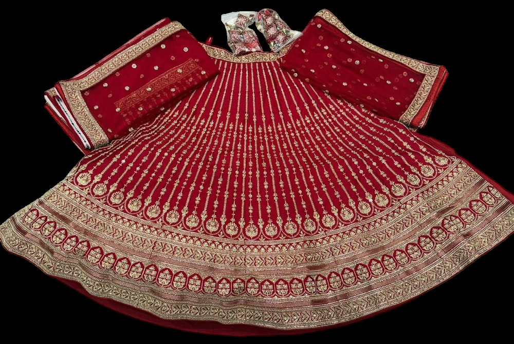 Silk Bridal Lehenga Choli