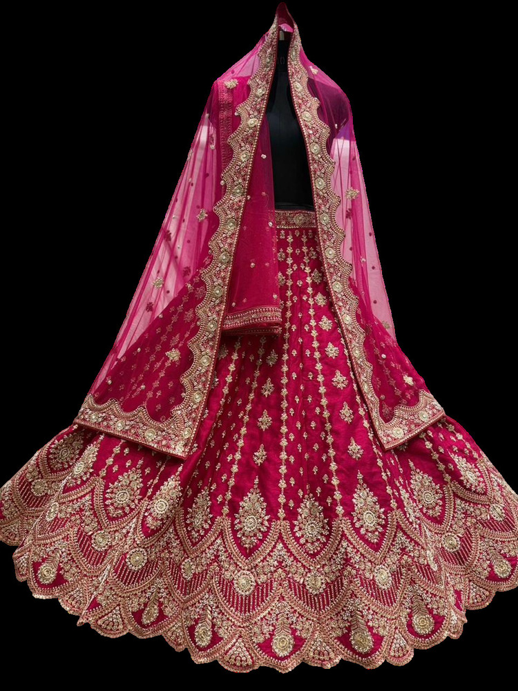 Silk Bridal Lehenga Choli