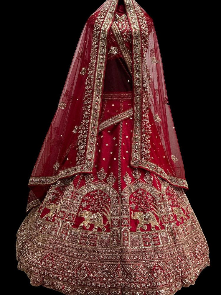 Silk Bridal Lehenga Choli