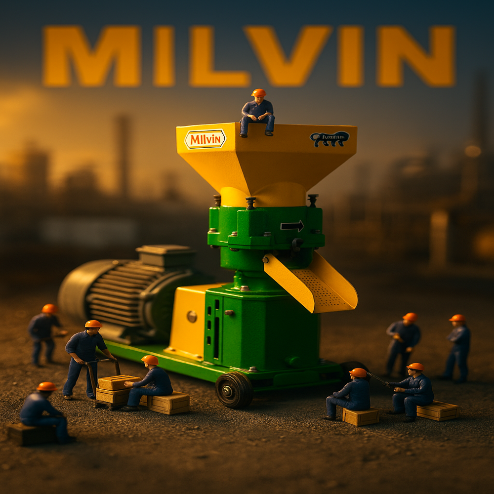 60kg Animal Feed Machine - Color: Yellow