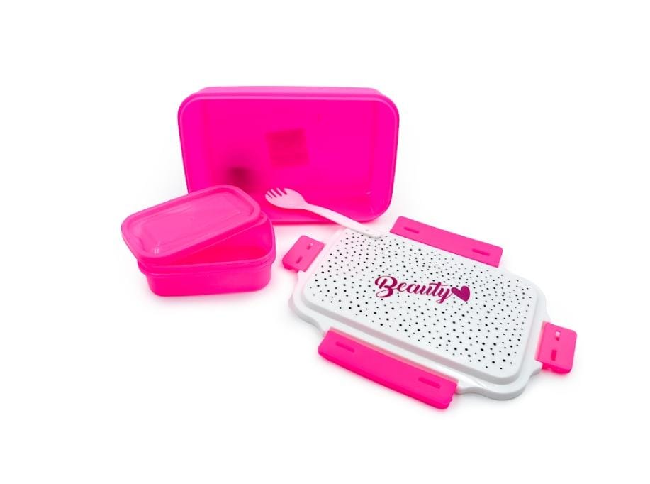 Feather Lunch Box - Color: Multicolor