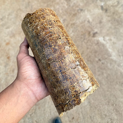 90mm Groundnut Briquettes