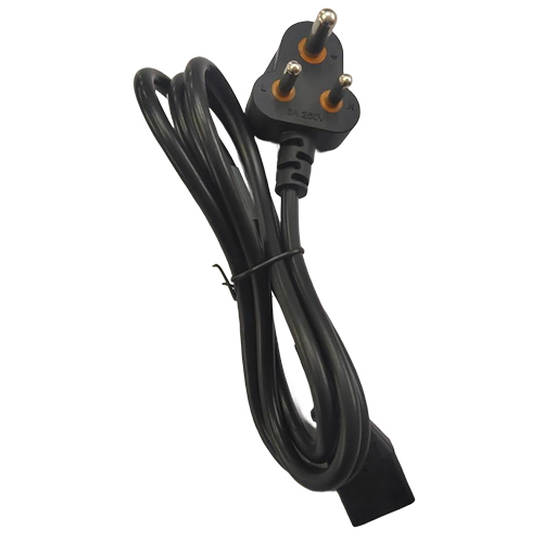 Power Cord - Color: Black