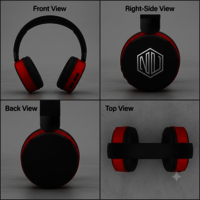 Dubstep Wireless Headphone - Battery Backup: 8-10 Hours