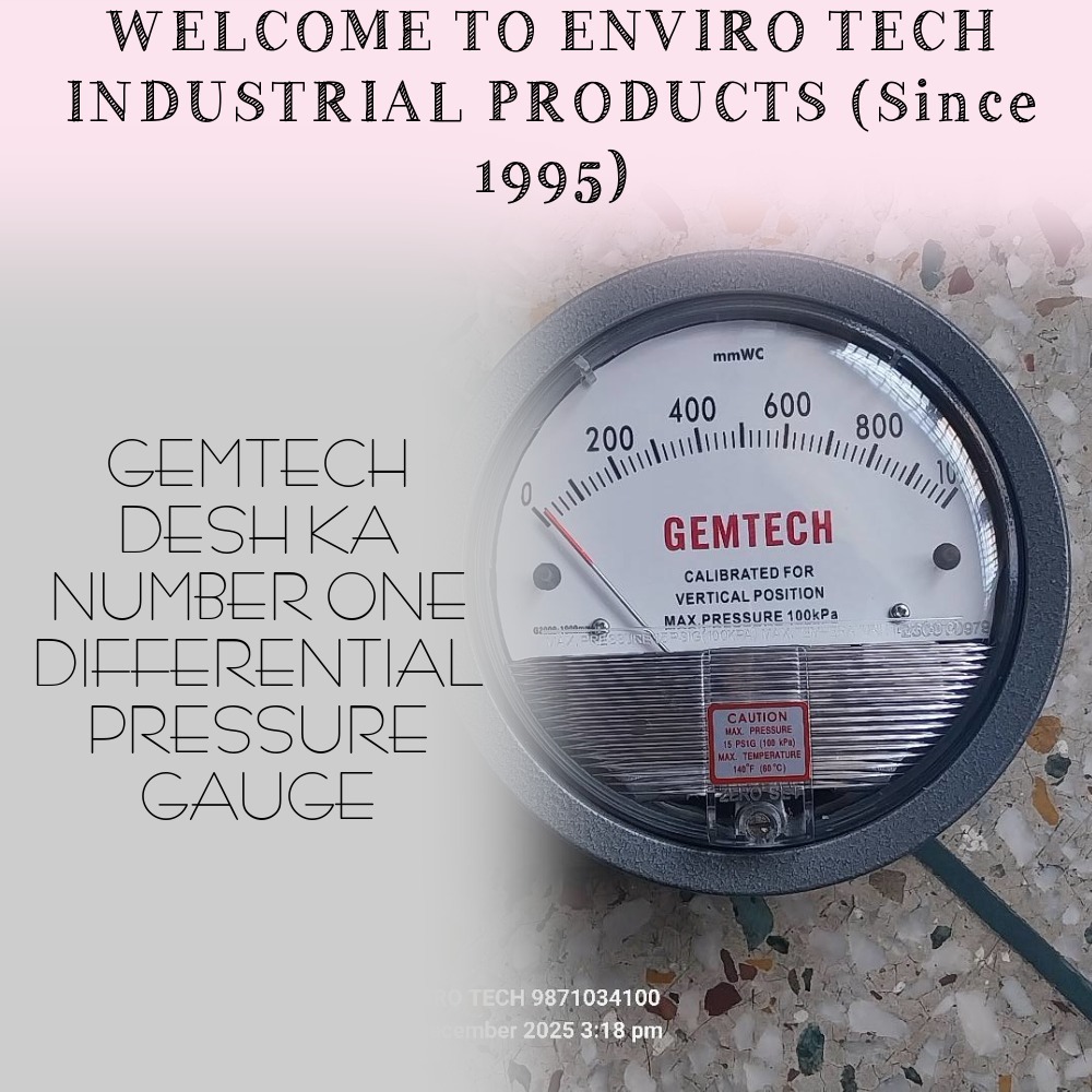GEMTECH DIFFERENTIAL PRESSURE GAUGE In Badaun Industrial Area Uttar Pradesh