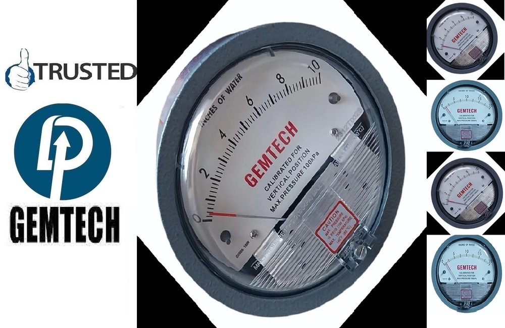 Series G2000,GEMTECH Differential Pressure Gauges NR. BARAPANI INDUSTRIAL AREA