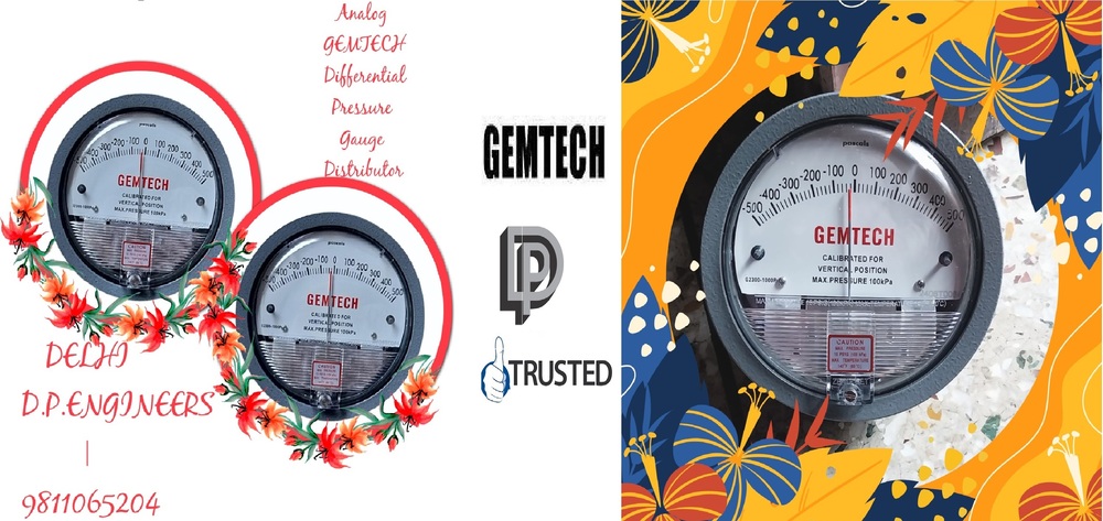 Gemtech I Differential Pressure Gauge In Daultabad Industrial Area Gurgaon Haryana