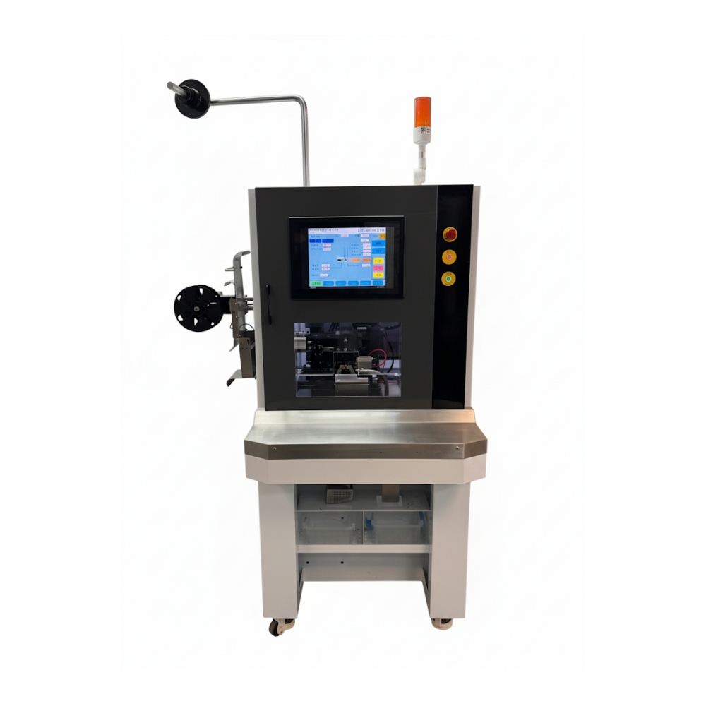 Automatic Waterproof Plug Stripping and Crimping Machine, 1500pcs/h for Auto Wire