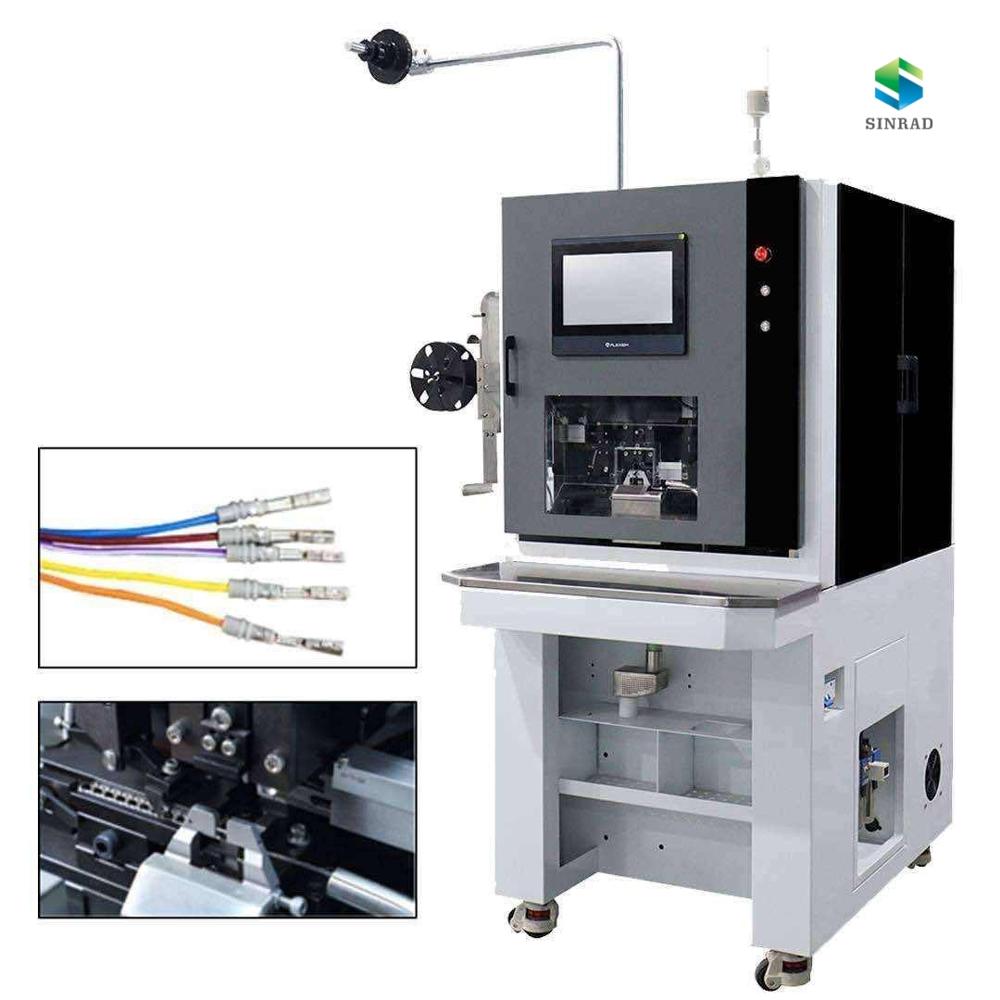 Automatic Waterproof Plug Stripping And Crimping Machine, 1500pcs/h For Auto Wire - Capacity: 1500 Pcs/hr
