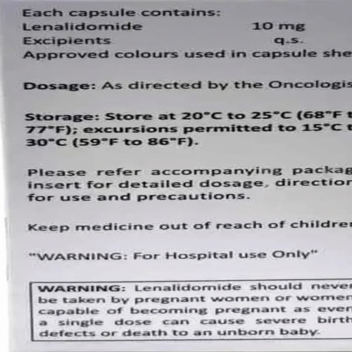 Celomide 10 Mg Capsule - Recommended For: Doctor