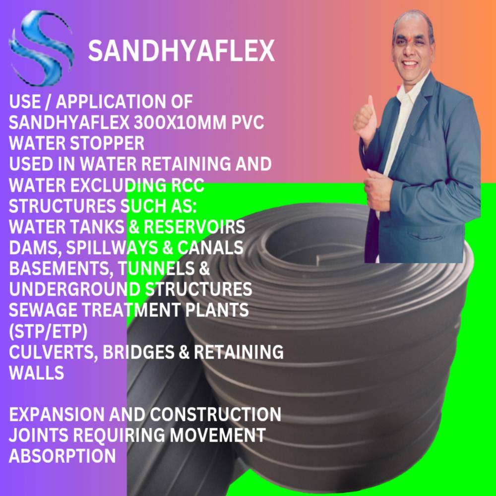 300x10mm PVC Water Stopper