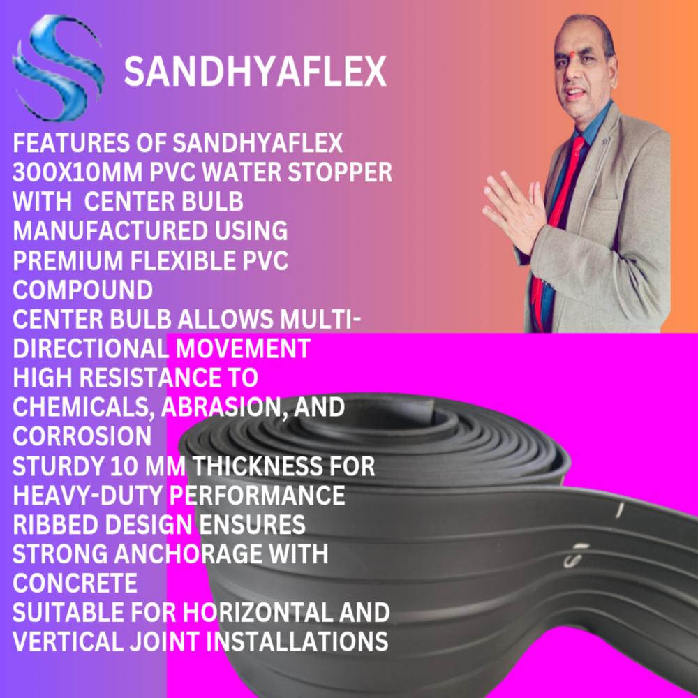 300x10mm PVC Water Stpper