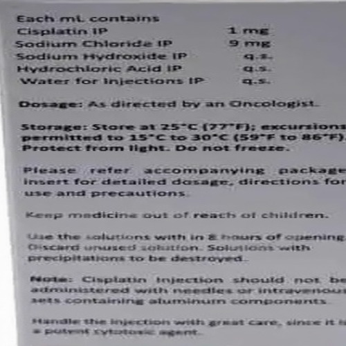 Celplat 10 mg Injection