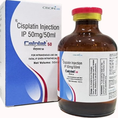 Celplat 50 mg Injection