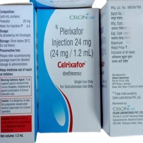 Celrixafor 24 Mg Injection - Physical Form: Liquid