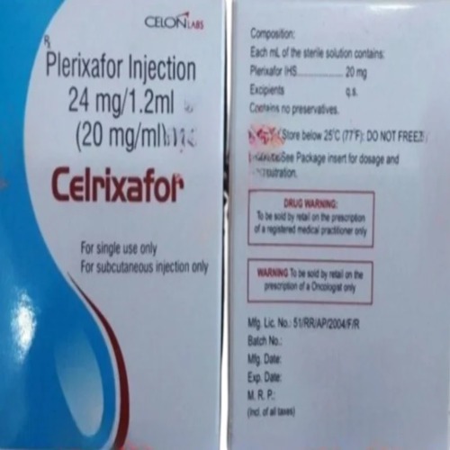 Celrixafor 24 Mg Injection - Physical Form: Liquid
