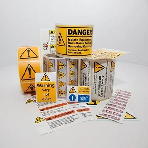 Pvc Label - Color: Available In Multiple Colors