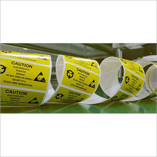 Printed Industrial Label
