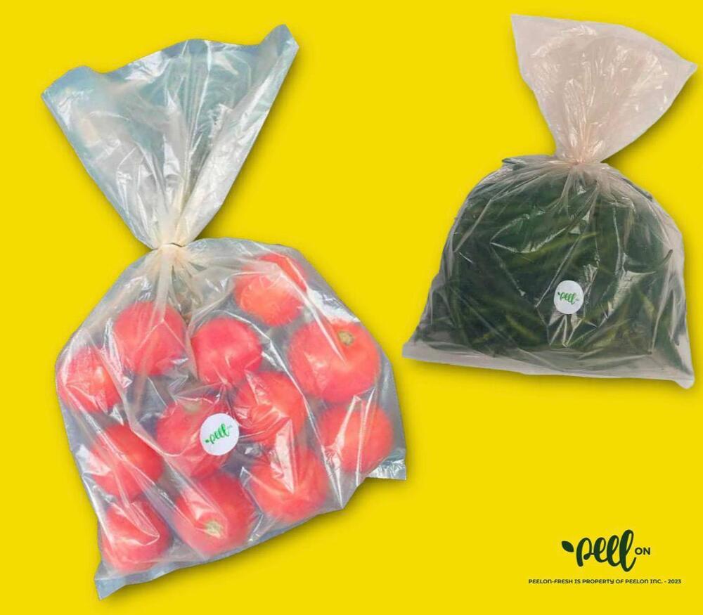 Biodegradable Transparent Vegetable Bag - Material: Pp