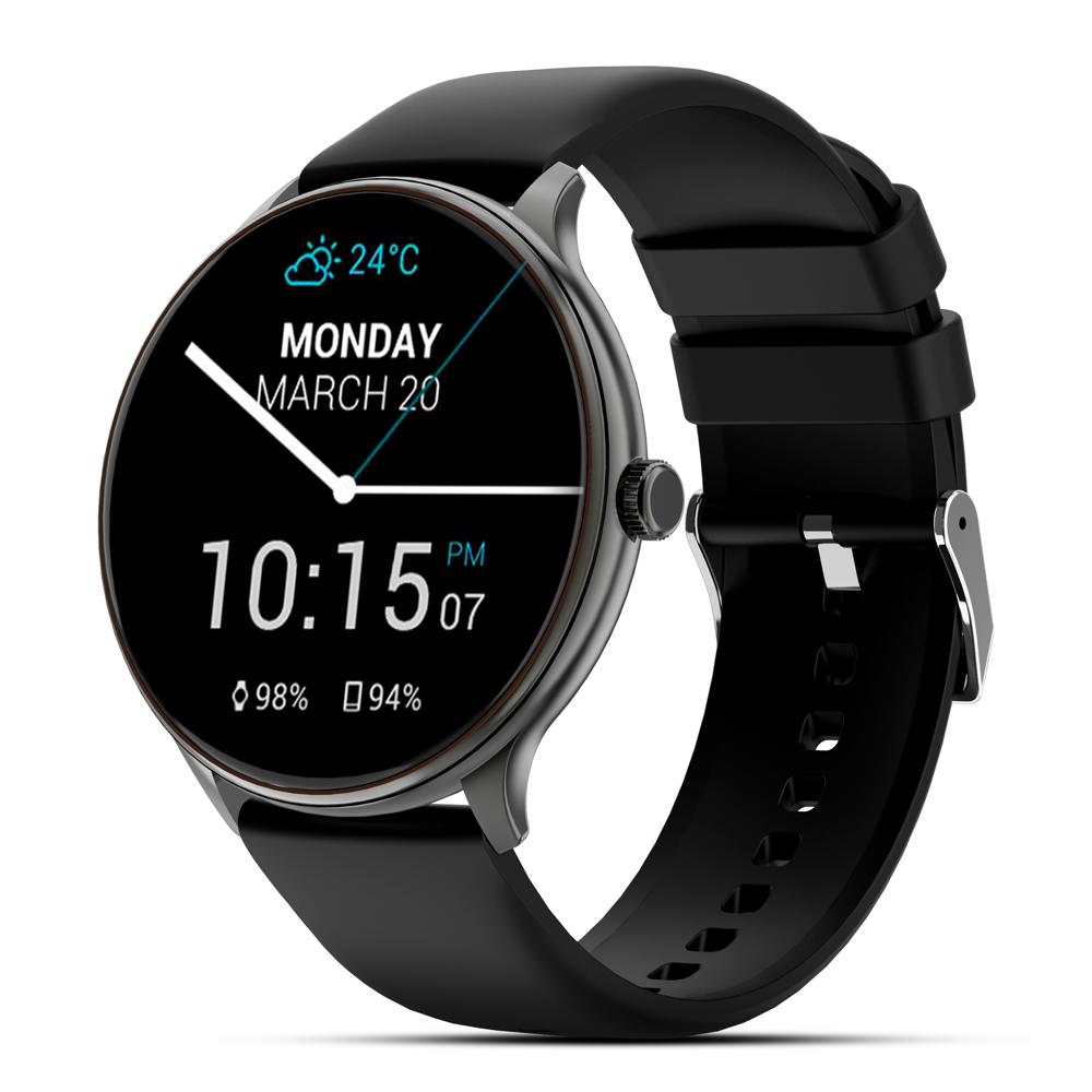 Nervfit Activ Pro Smart Watch Dynamic Black - Battery Life: 7 Days Battery Life Days
