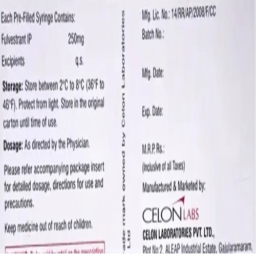 Celvestrant 250 mg Injection