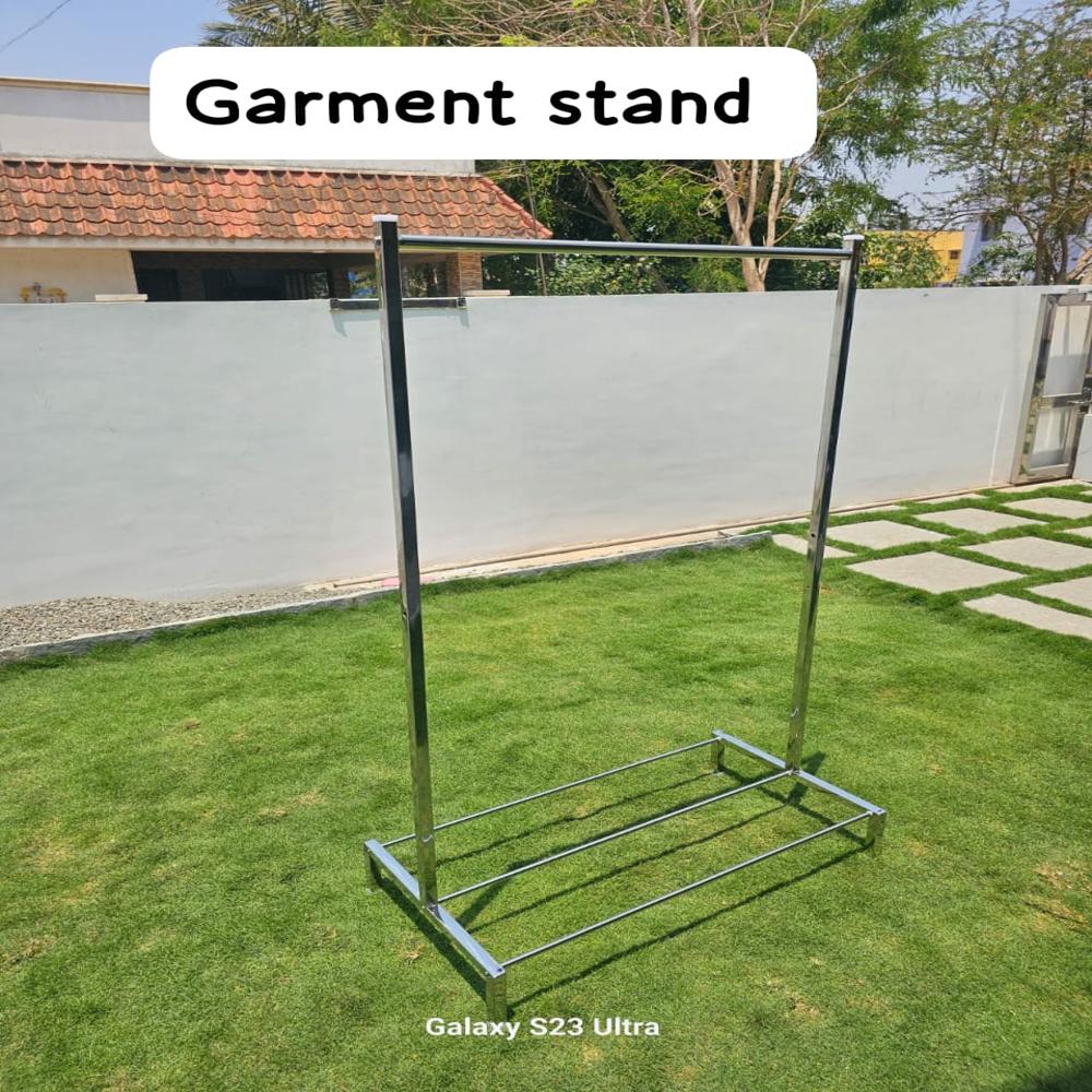 Garment Stand - Color: Sliver