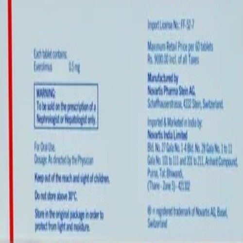 Certican 0.5 mg Tablet