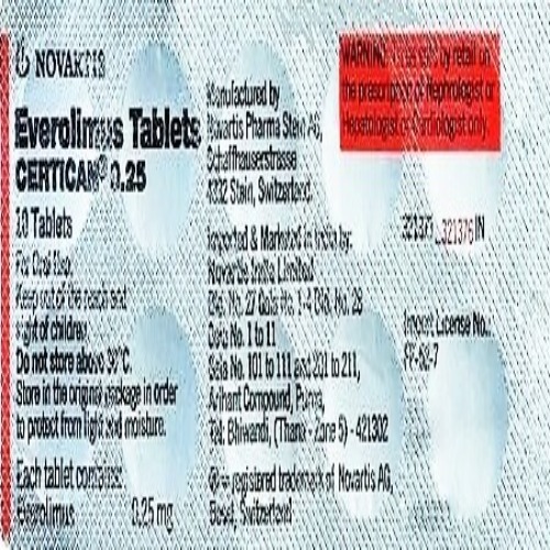 Certican 0.25 mg Tablet