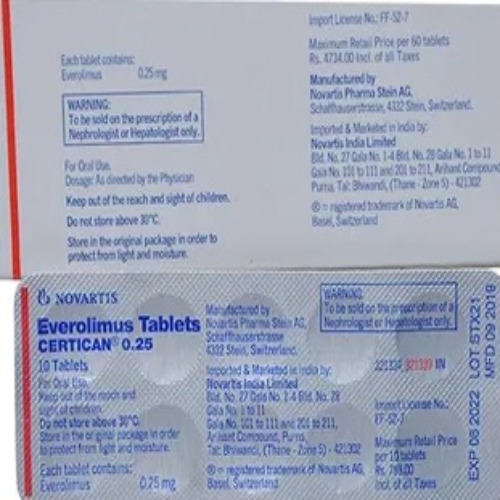 Certican 0.25 mg Tablet