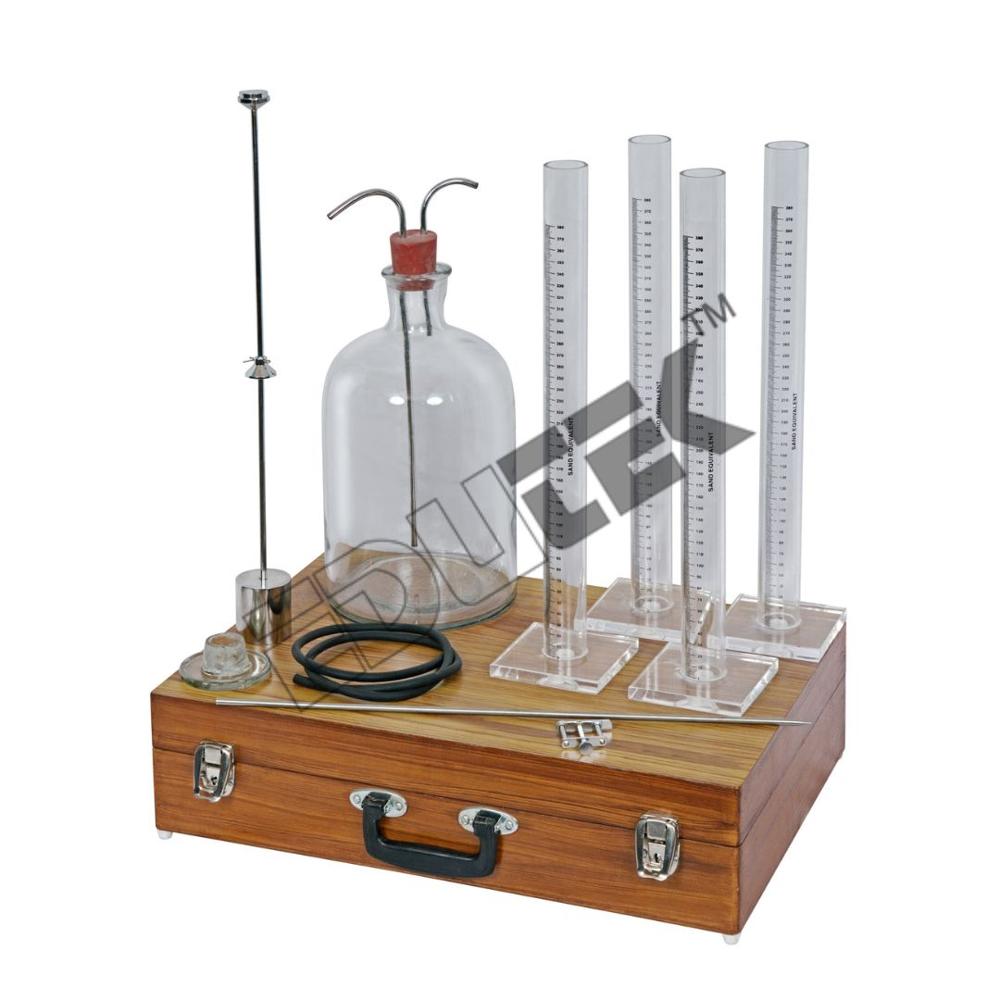 Sand Equivalent Apparatus - Durable Stainless Steel, Precise Measurement Calibration | Ideal For Civil Engineering Testing