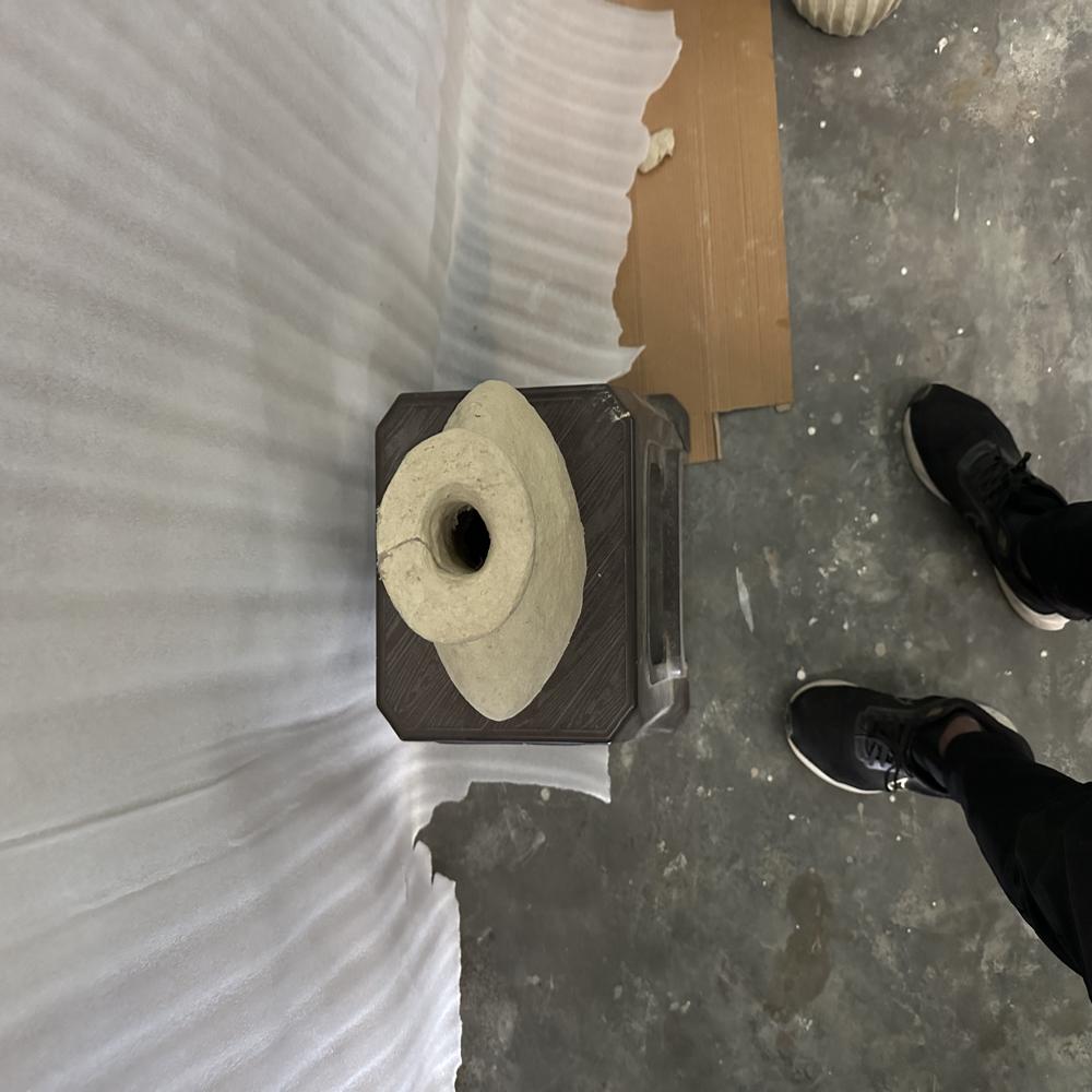 Handmade Paper Mache Vase for Home Decoration