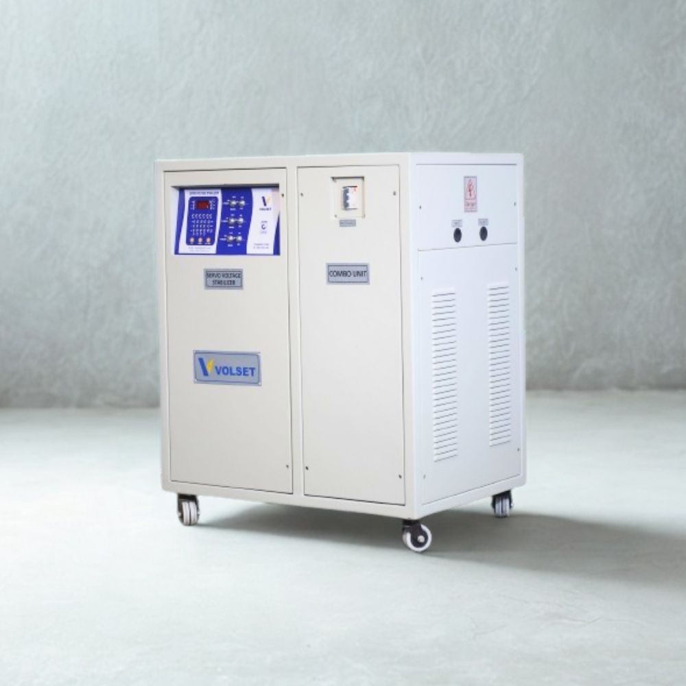 75 Kva Servo Voltage Stabilizer With Ultra Isolation Transformer - Ambient Temperature: 0-45 Deg Celsius (oc)