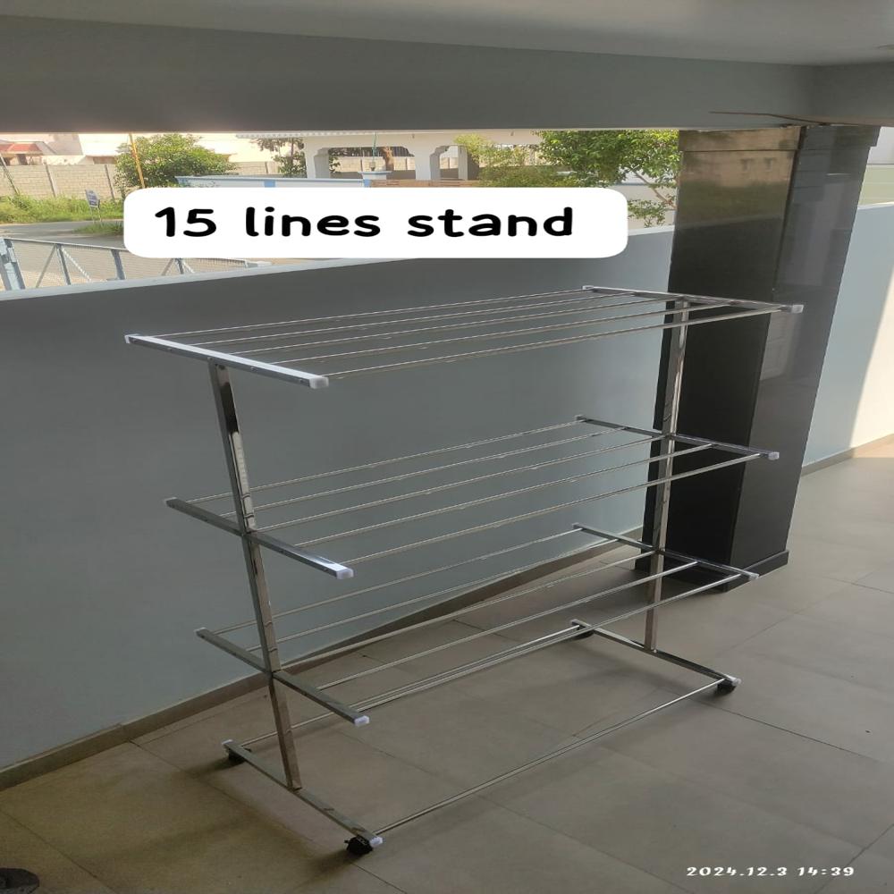 15 Line Stand - Color: Sliver