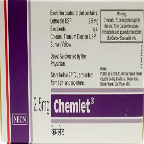 Chemlet 2.5 mg Tablet