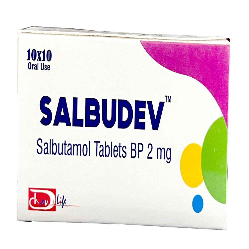 Salbutamol Tablets Bp 2 Mg