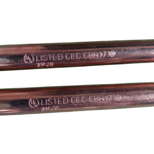 17.2 Mm Copper Bonded Rod - Finish: Polished