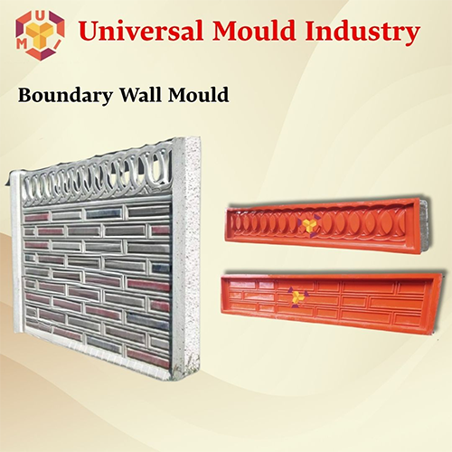 Precast Compound Wall Mould - Color: Red