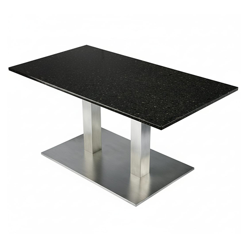 Stainless Steel Double Leg Table Base - Product Type: Furniture Parts