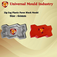 Zig Zag PVC Paver Mould